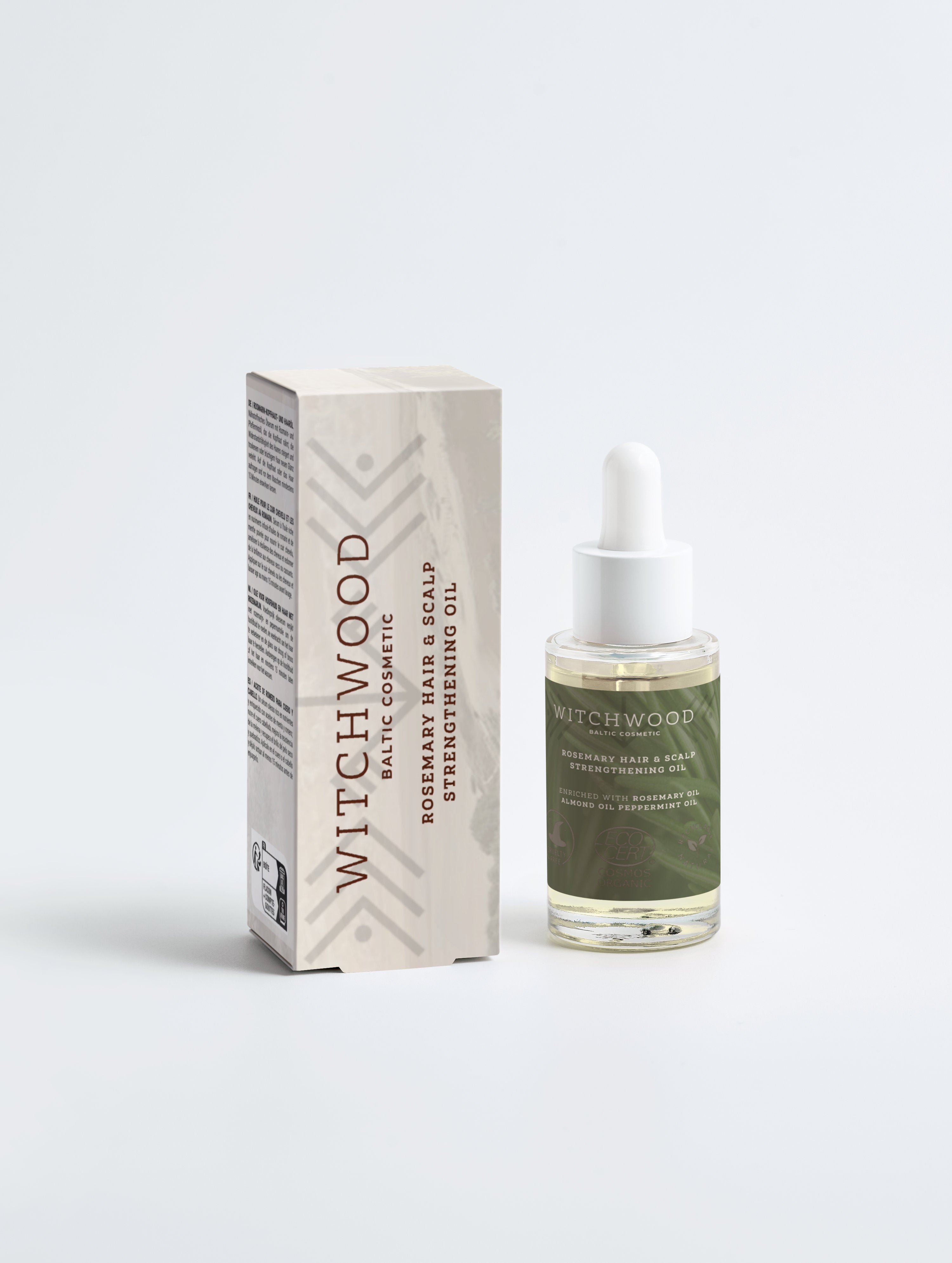 Rosemary Hair & Scalp Strengthening Oil - WITCHWOOD