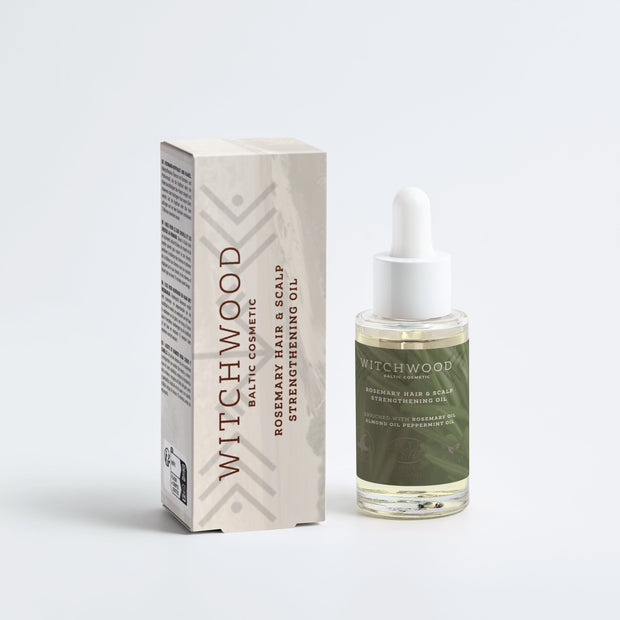 Rosemary Hair & Scalp Strengthening Oil - WITCHWOOD