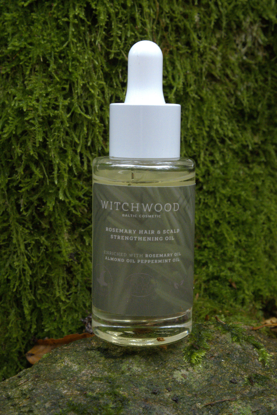 Rosemary Hair & Scalp Strengthening Oil - WITCHWOOD