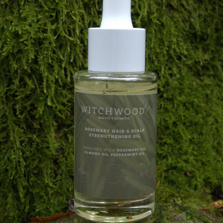 Rosemary Hair & Scalp Strengthening Oil - WITCHWOOD