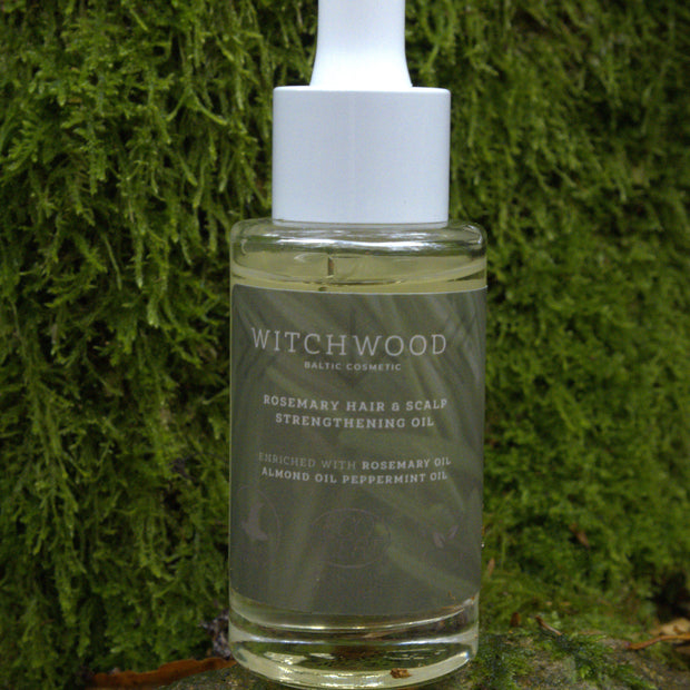 Rosemary Hair & Scalp Strengthening Oil - WITCHWOOD