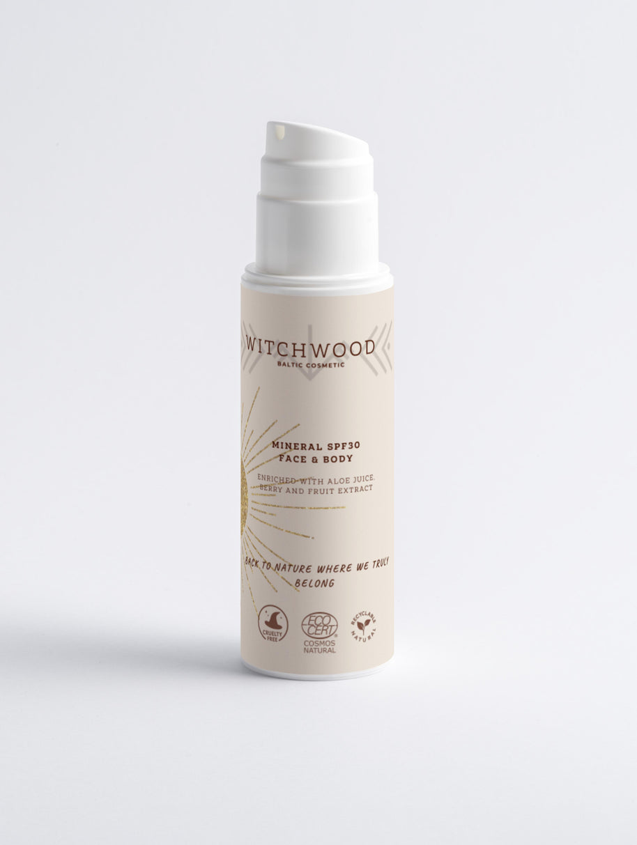 Mineral Sunscreen SPF30|Face & Body - WITCHWOOD