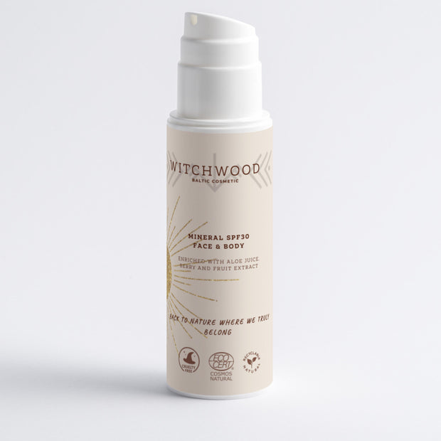Mineral Sunscreen SPF30|Face & Body - WITCHWOOD